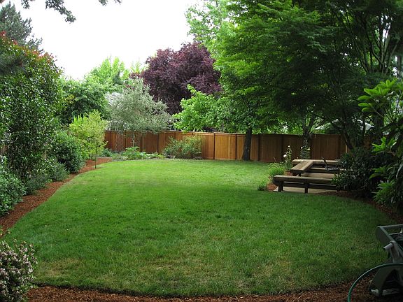 View opposite of garden