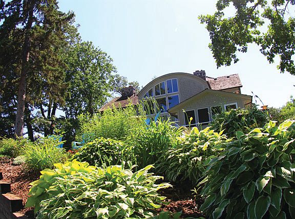 Mature flora abounds 