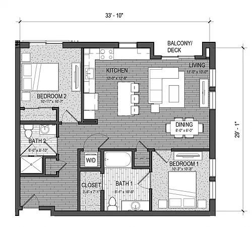 Floor plan The Rapid 2E