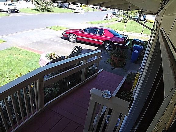 SECURITY CAMERA VIEW
