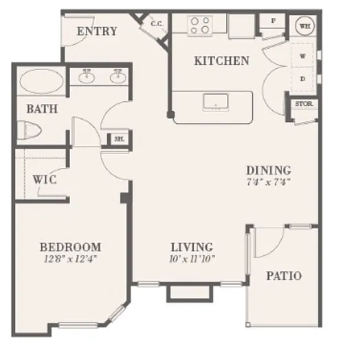 Floor plan A6