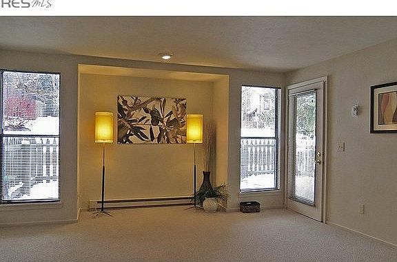 Entrance and living room