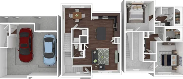 2 bed, 2.5 bath, 1463 sqft, $2,415 — Photo 3