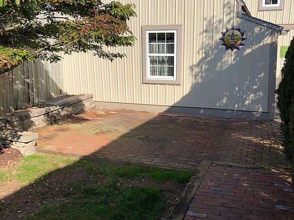 small private patio area