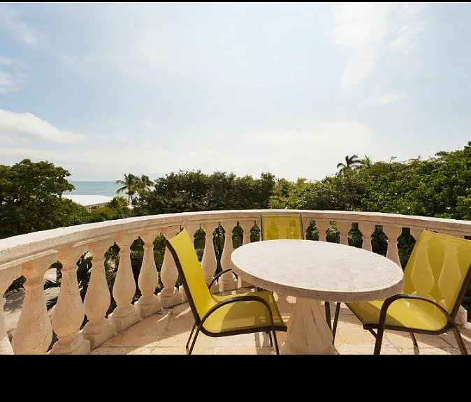 Ocean view balcony