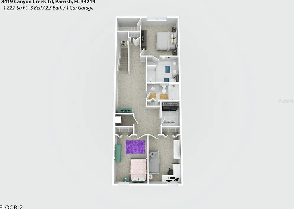 3 bed, 2.5 bath, 1822 sqft, $2,500 — Photo 3