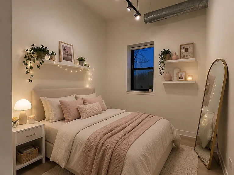 2nd bedroom staged