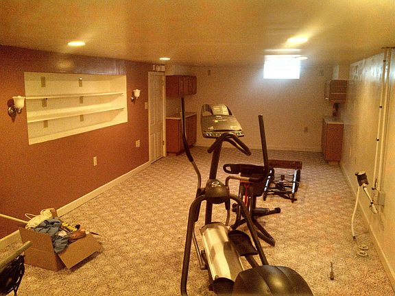 basement family room