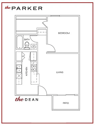 Floor plan The Dean