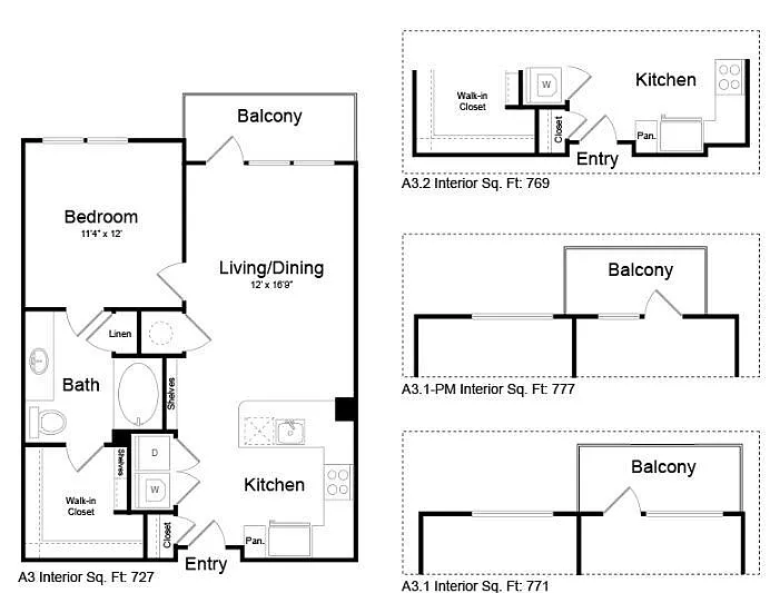 Floor plan A3