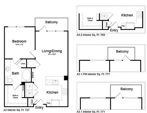 Floor plan A3