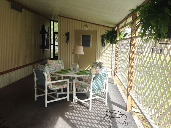 Carport Sitting Area