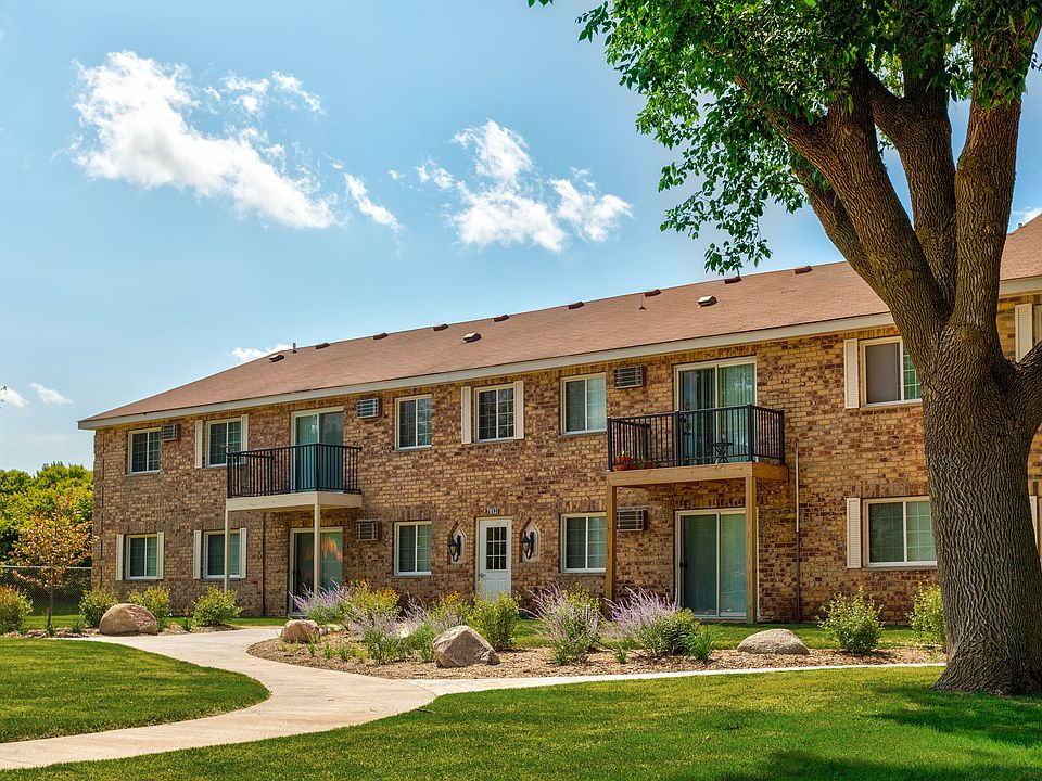 Beautifully landscaped courtyard