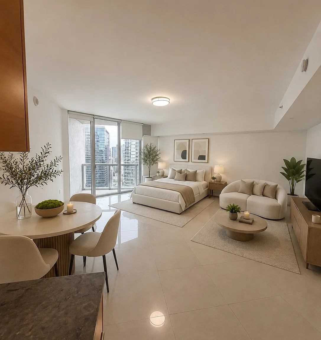 Studio, 598 sqft, $2,600 — Photo 3