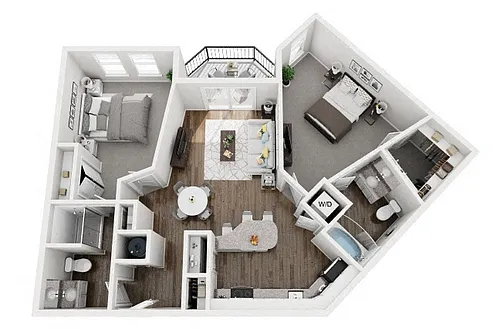Floor plan Chippewa Renovated