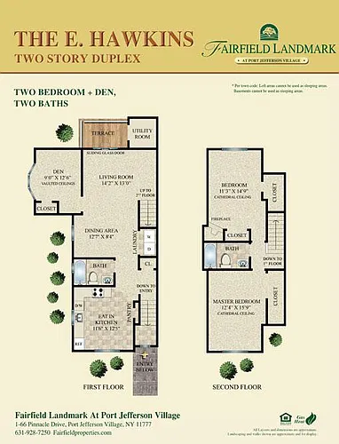 Floor plan The E. Hawkins