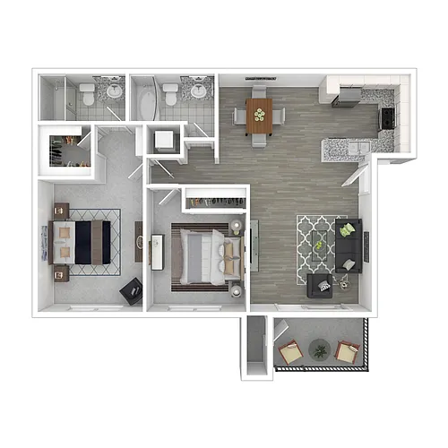Floor plan Plan C2