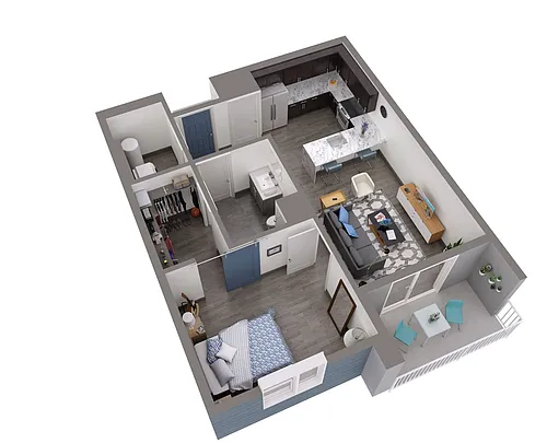 Floor plan Azure