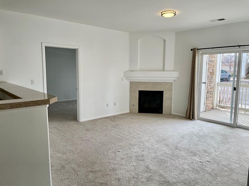 Spacious living room, sider opens to private patio.