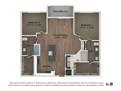 Floor plan B3HC