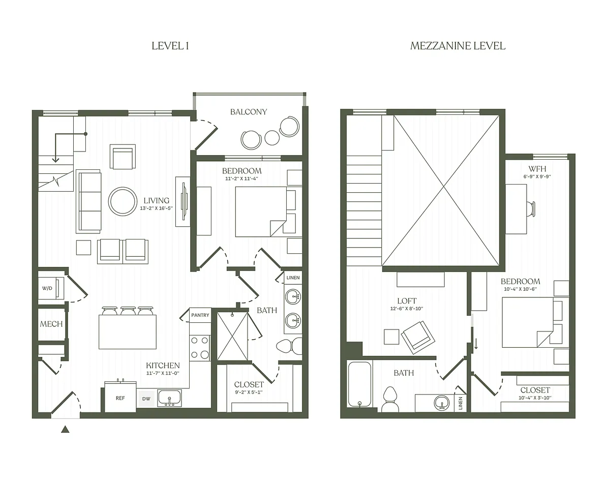 Floor plan L1 Loft