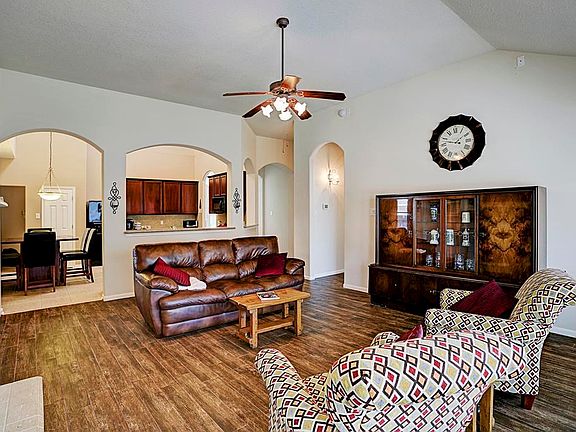 Open concept living is great for entertaining.