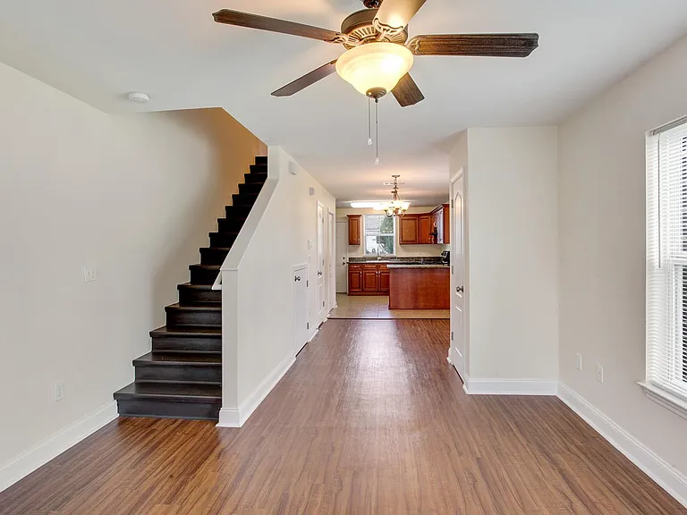 Living Room and Stairway