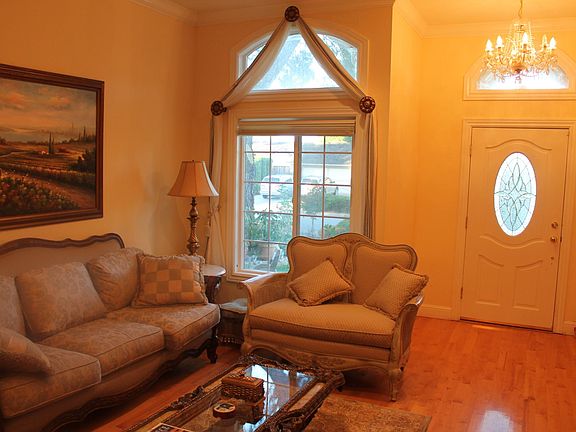 Entry foyer and Formal living room