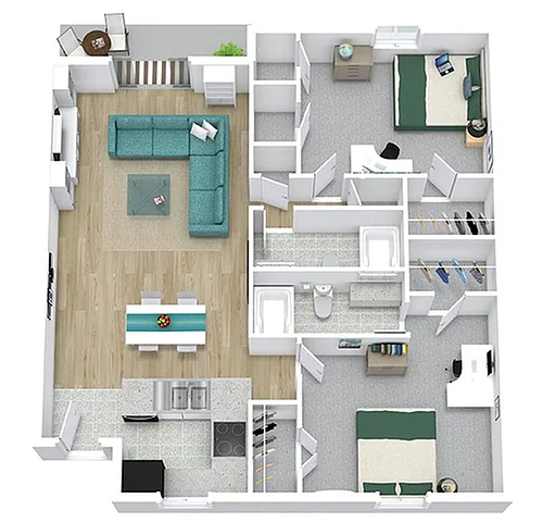 Floor plan B4