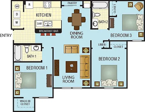Floor plan Tuscanna