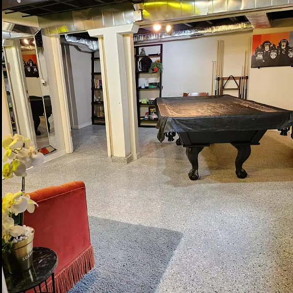 Recration Center w/ games and pool table