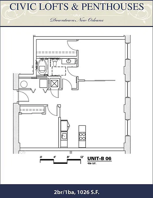 Floor plan B506