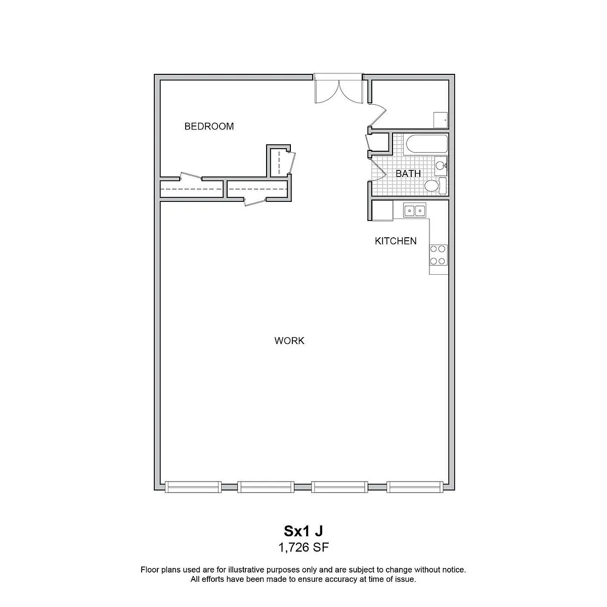 Floor plan Sx1 J