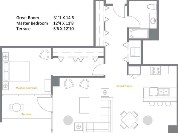 860 W Blackhawk St UNIT 1508