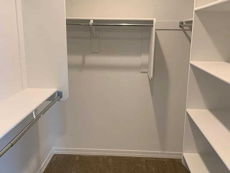 Large Walk In Closet in Master Bedroom