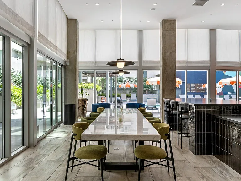 Community Kitchen at G12 Apartments in Los Angeles, CA 90015