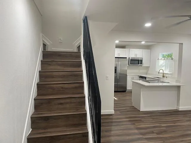 Stairs to bedrooms 1 & 2