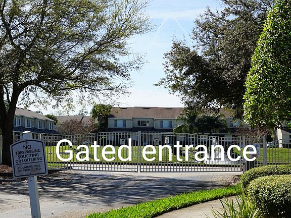 Gated entrance