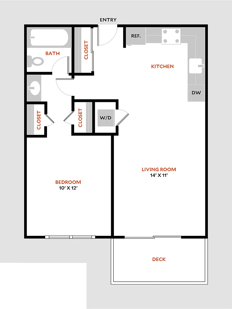 Floor plan Plan 1C