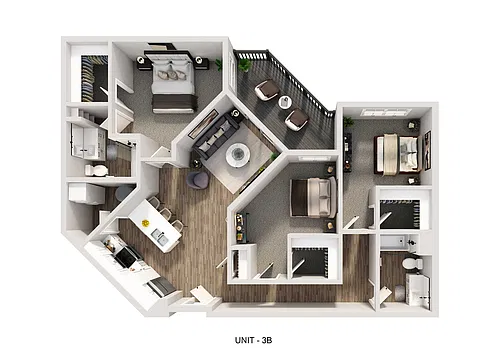 Floor plan The Capital Terrace