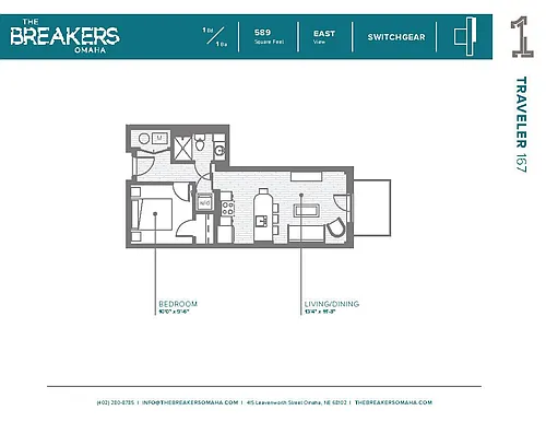 Floor plan Traveler Floor Plan