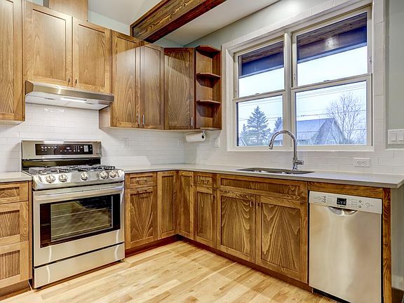 Stainless steel appliances, including gas range