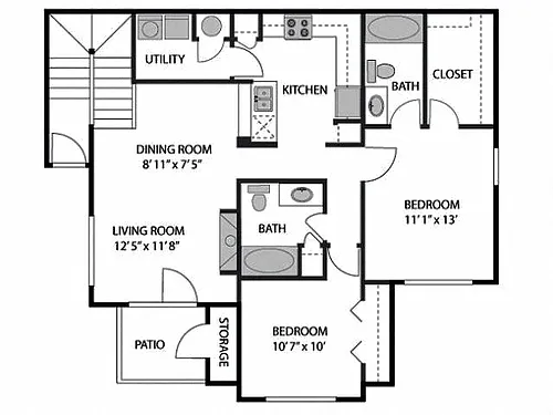 Floor plan Sicily Renovated