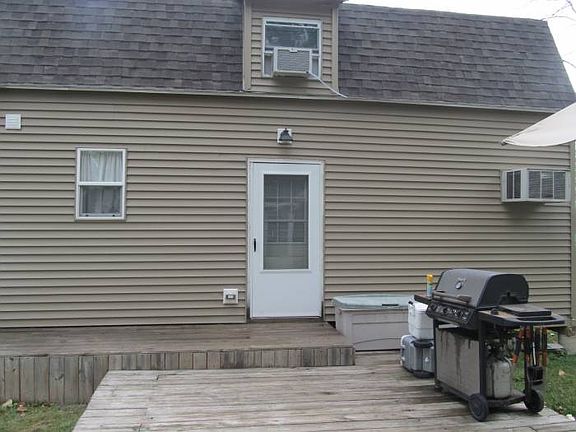 Back of cottage