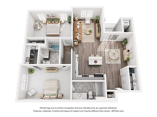 Floor plan B1