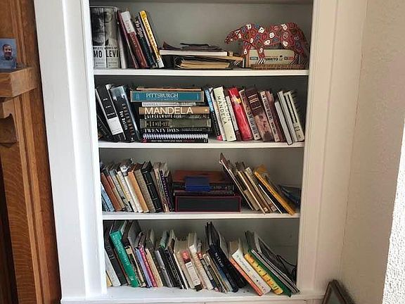 original built-in bookshelf for all your favorite books!