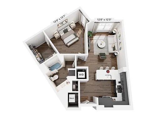 Floor plan A4