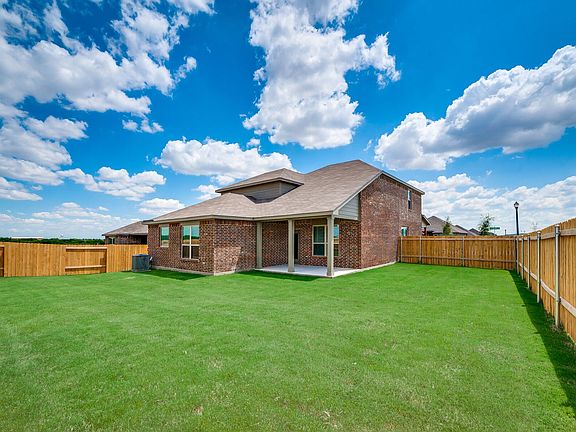 Each home at The Bridges has a fully fenced backyard.