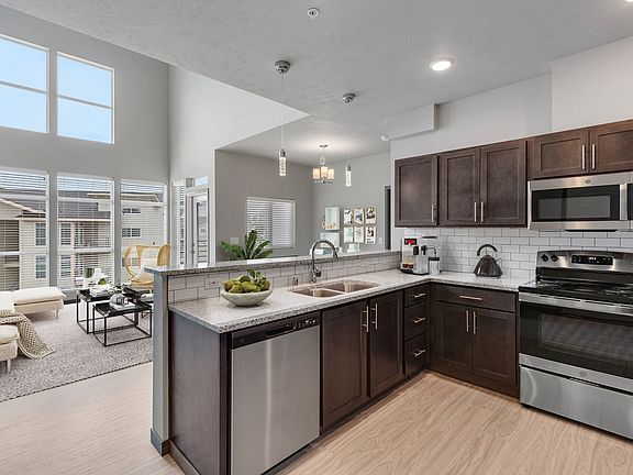 Elevated Kitchen & Living Room