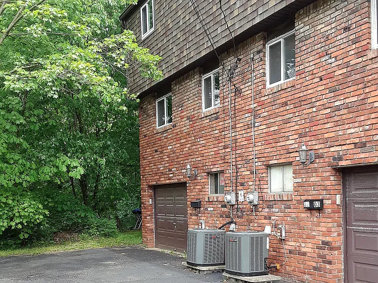 Back of building